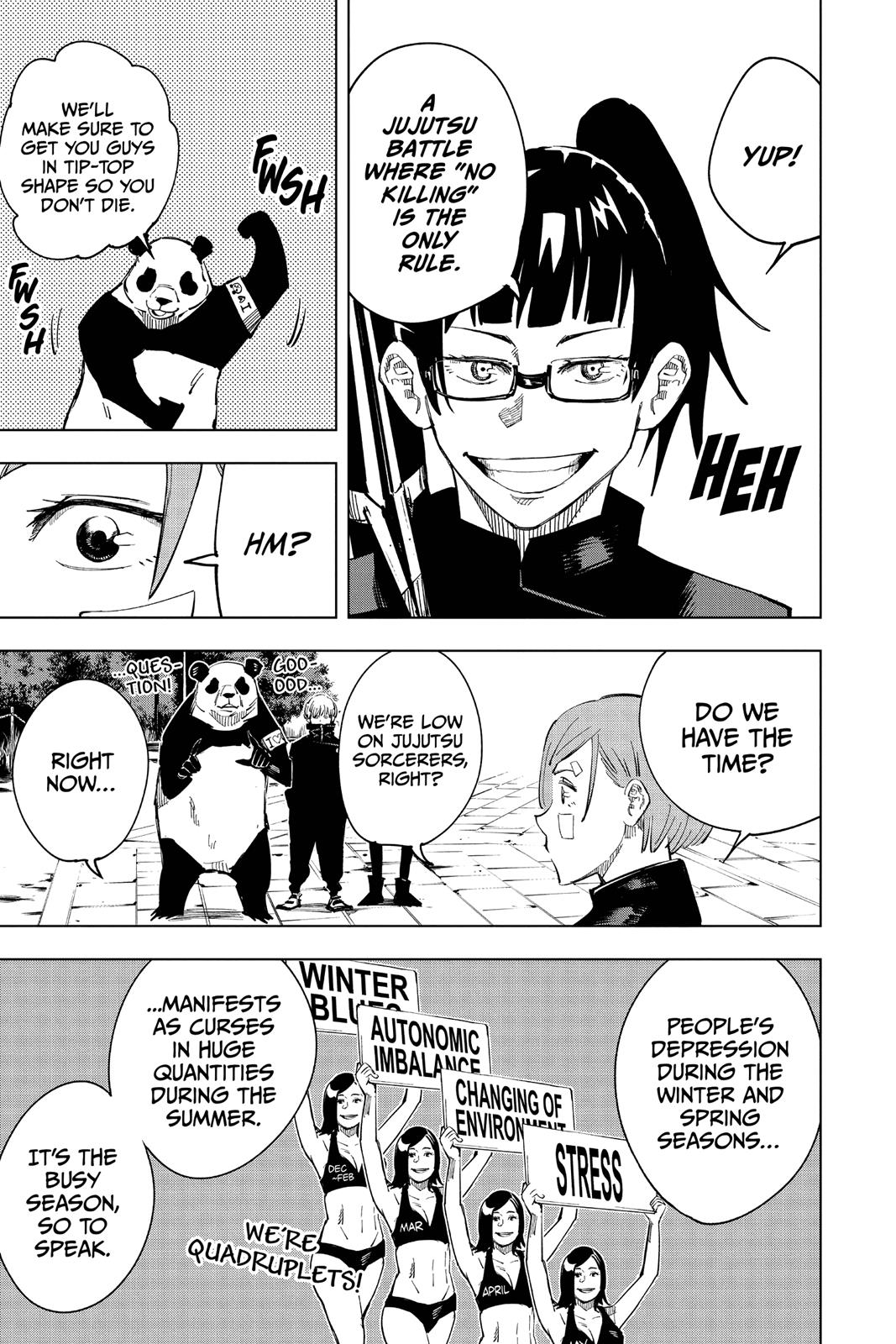 Jujutsu Kaisen Chapter 10 page 13 - Chapter 10: After the Rain