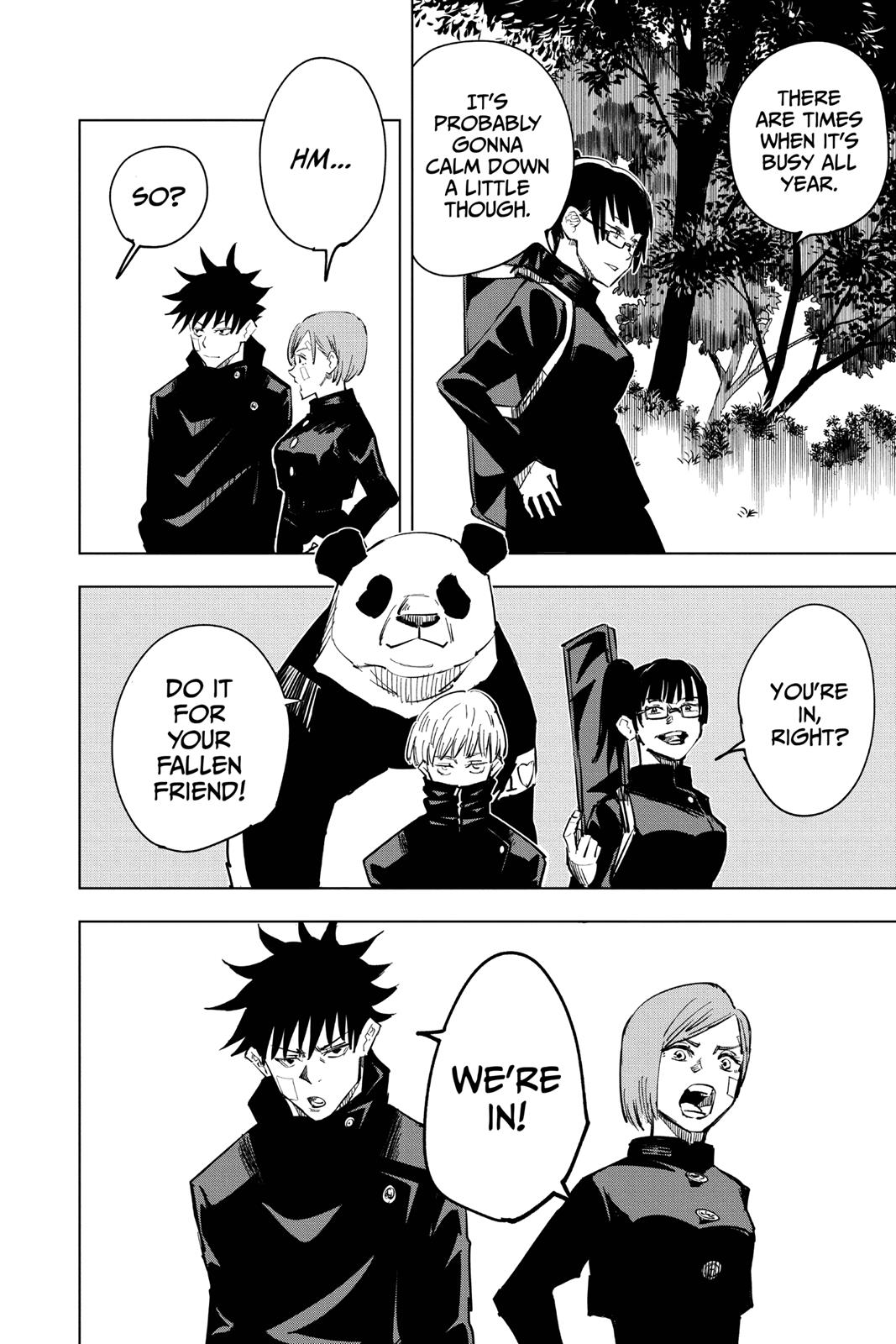 Jujutsu Kaisen Chapter 10 page 14 - Chapter 10: After the Rain