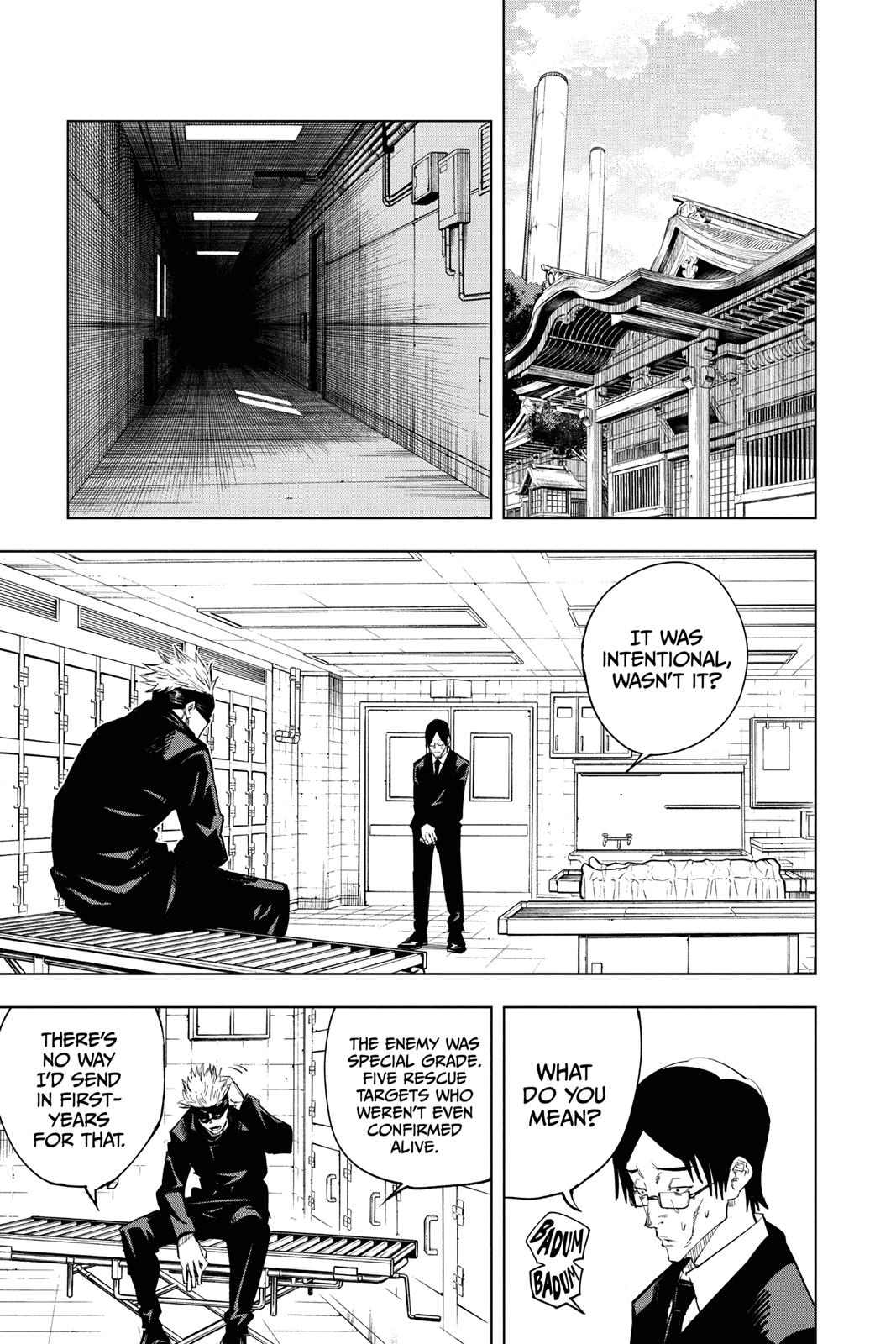 Jujutsu Kaisen Chapter 10 page 3 - Chapter 10: After the Rain