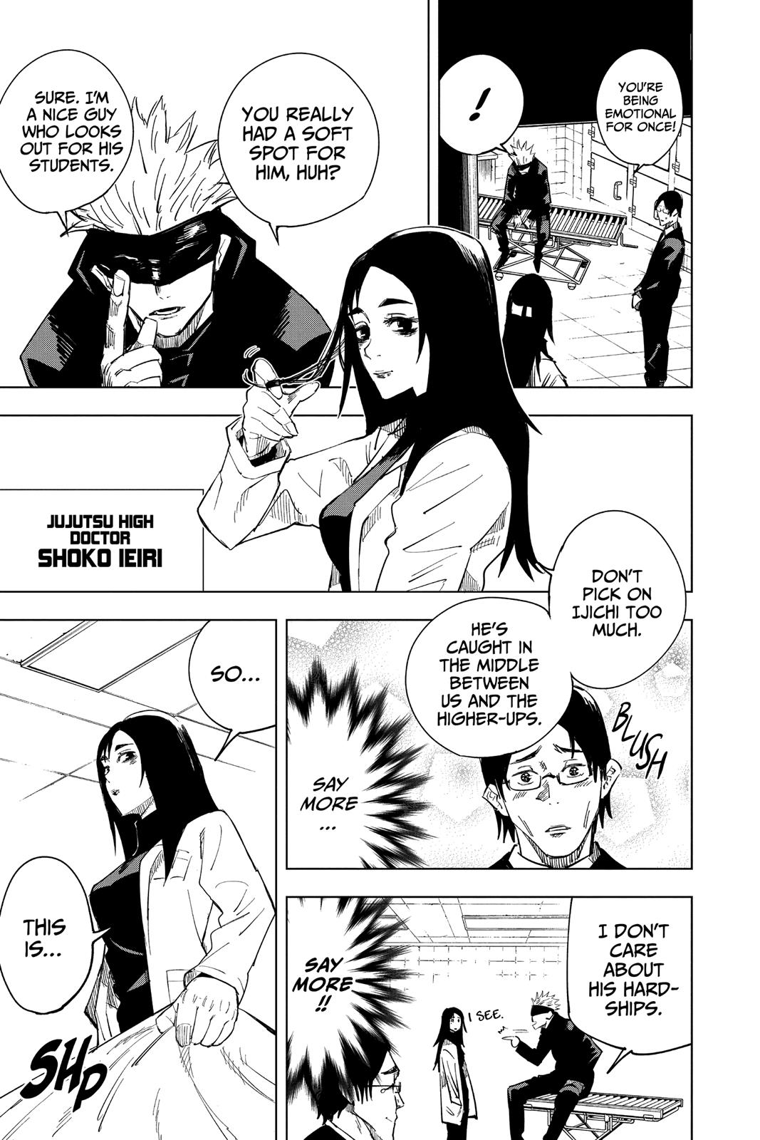 Jujutsu Kaisen Chapter 10 page 5 - Chapter 10: After the Rain