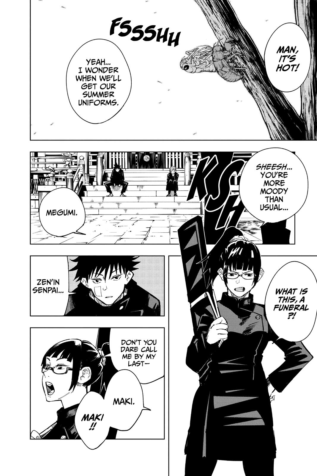 Jujutsu Kaisen Chapter 10 page 8 - Chapter 10: After the Rain