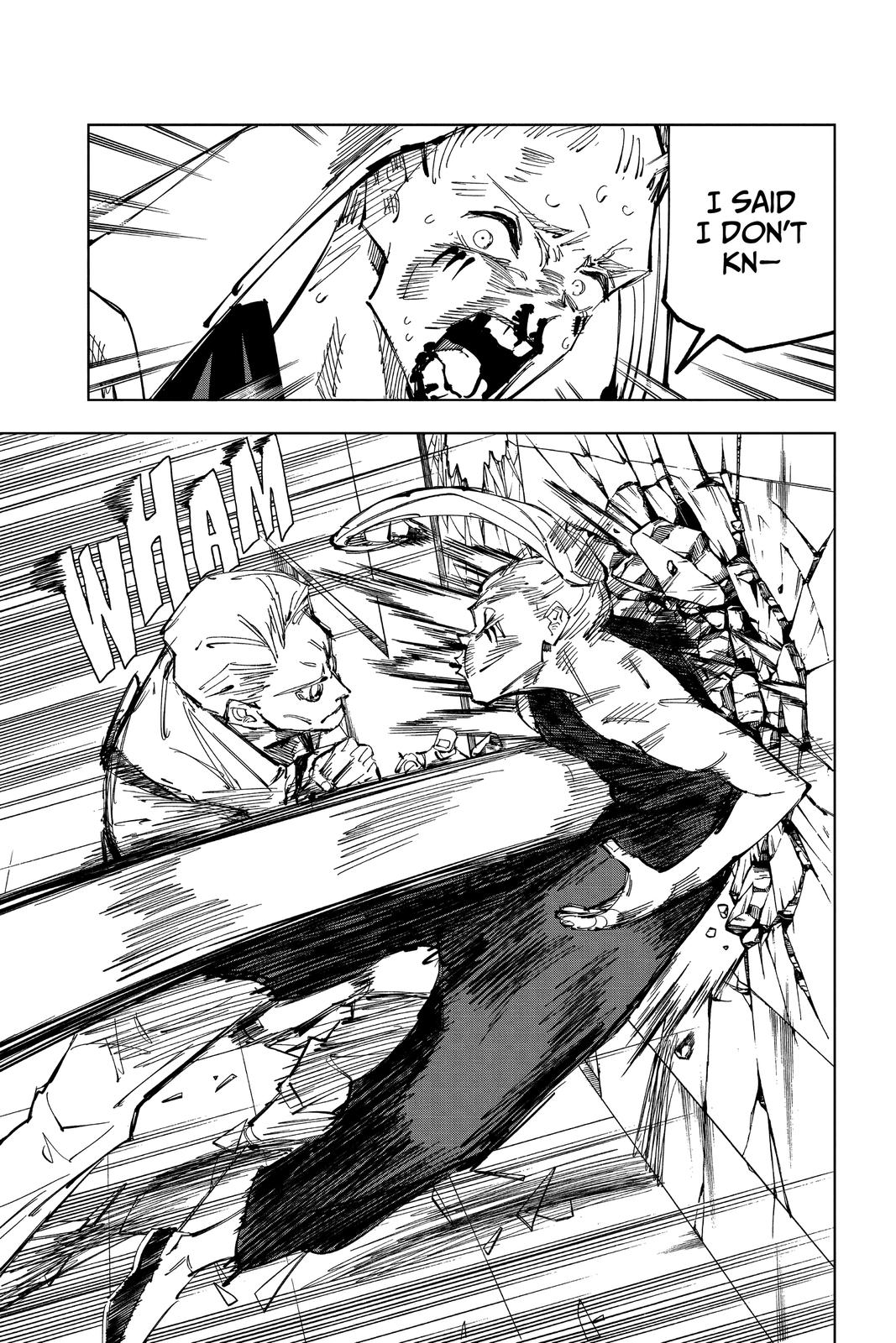 Jujutsu Kaisen Chapter 100 page 11 - Chapter 100: The Shibuya Incident, Part 18