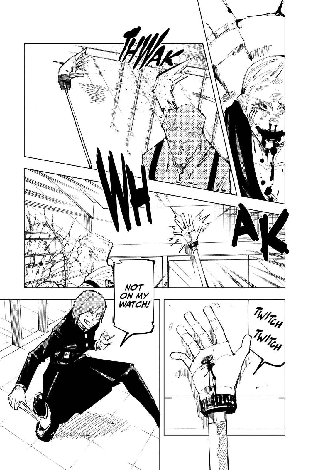 Jujutsu Kaisen Chapter 100 page 13 - Chapter 100: The Shibuya Incident, Part 18