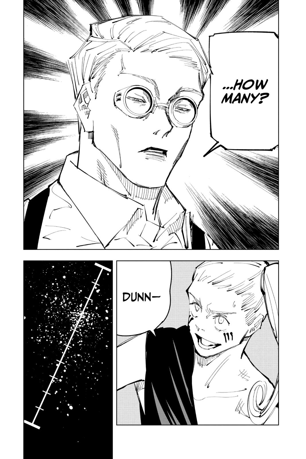 Jujutsu Kaisen Chapter 100 page 7 - Chapter 100: The Shibuya Incident, Part 18