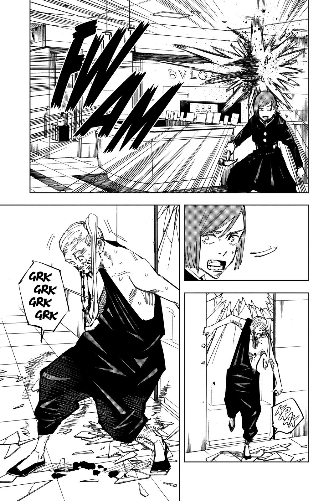 Jujutsu Kaisen Chapter 100 page 9 - Chapter 100: The Shibuya Incident, Part 18