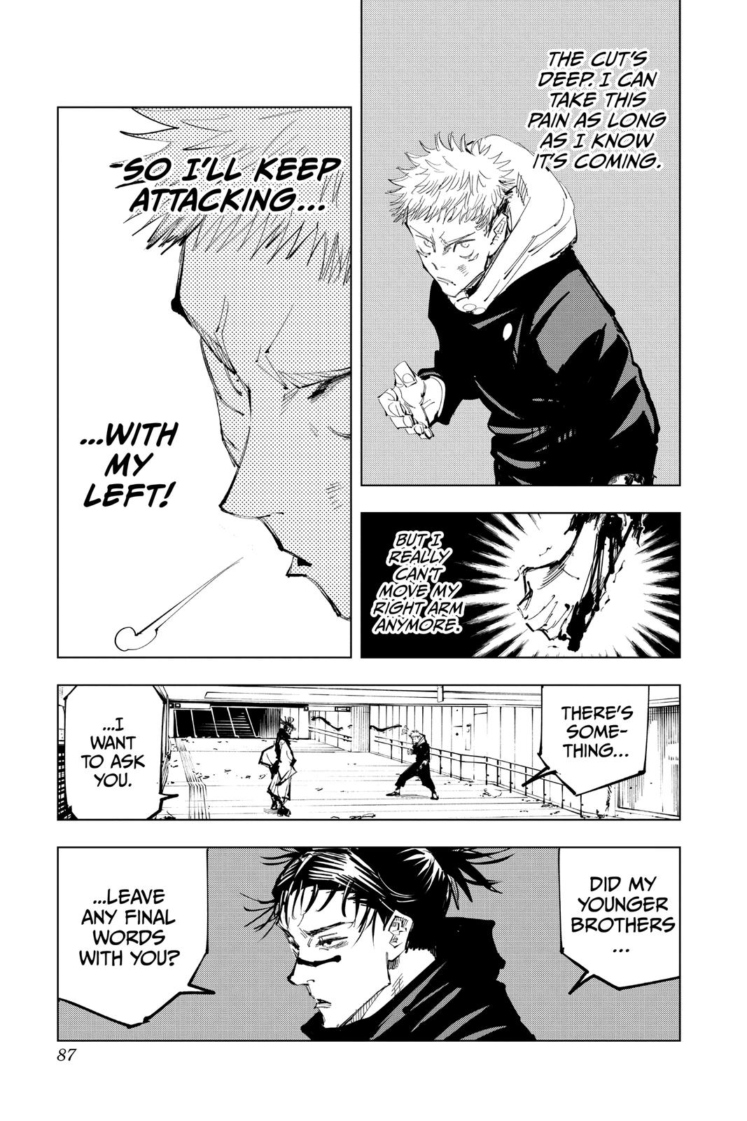 Jujutsu Kaisen Chapter 101 page 17 - Chapter 101: The Shibuya Incident, Part 19
