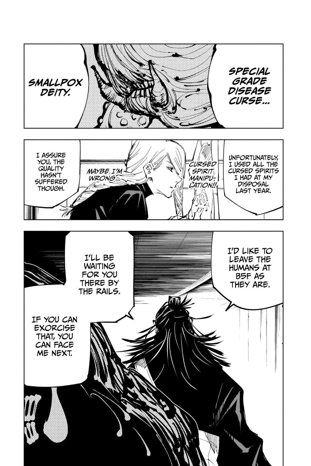 Jujutsu Kaisen Chapter 101 page 5 - Chapter 101: The Shibuya Incident, Part 19