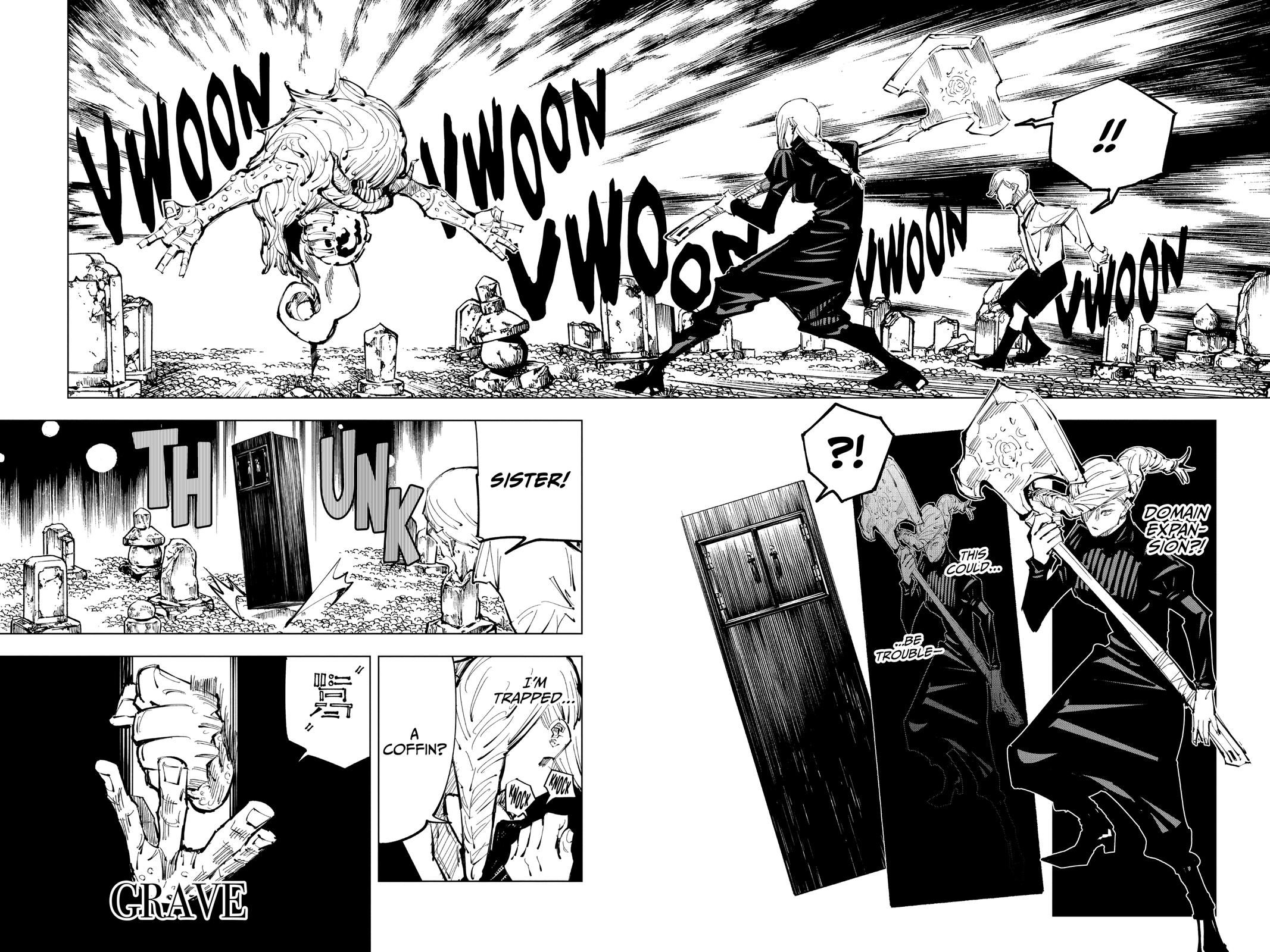 Jujutsu Kaisen Chapter 101 page 6 - Chapter 101: The Shibuya Incident, Part 19