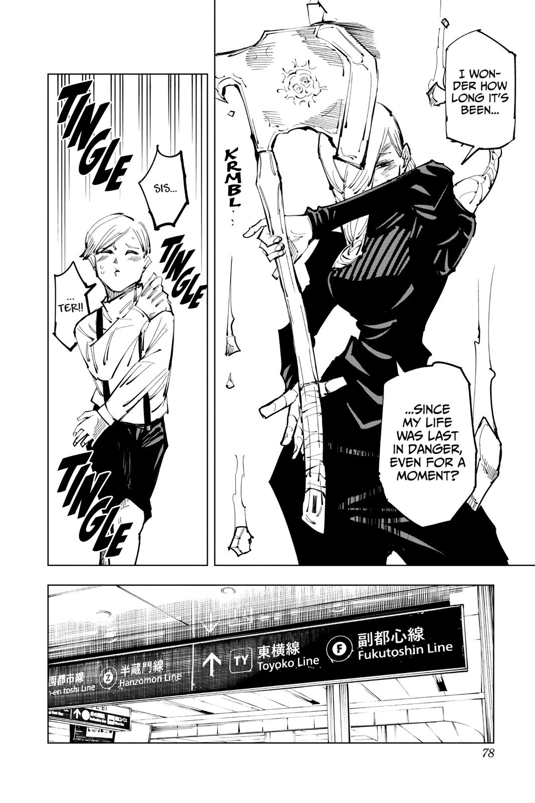 Jujutsu Kaisen Chapter 101 page 9 - Chapter 101: The Shibuya Incident, Part 19