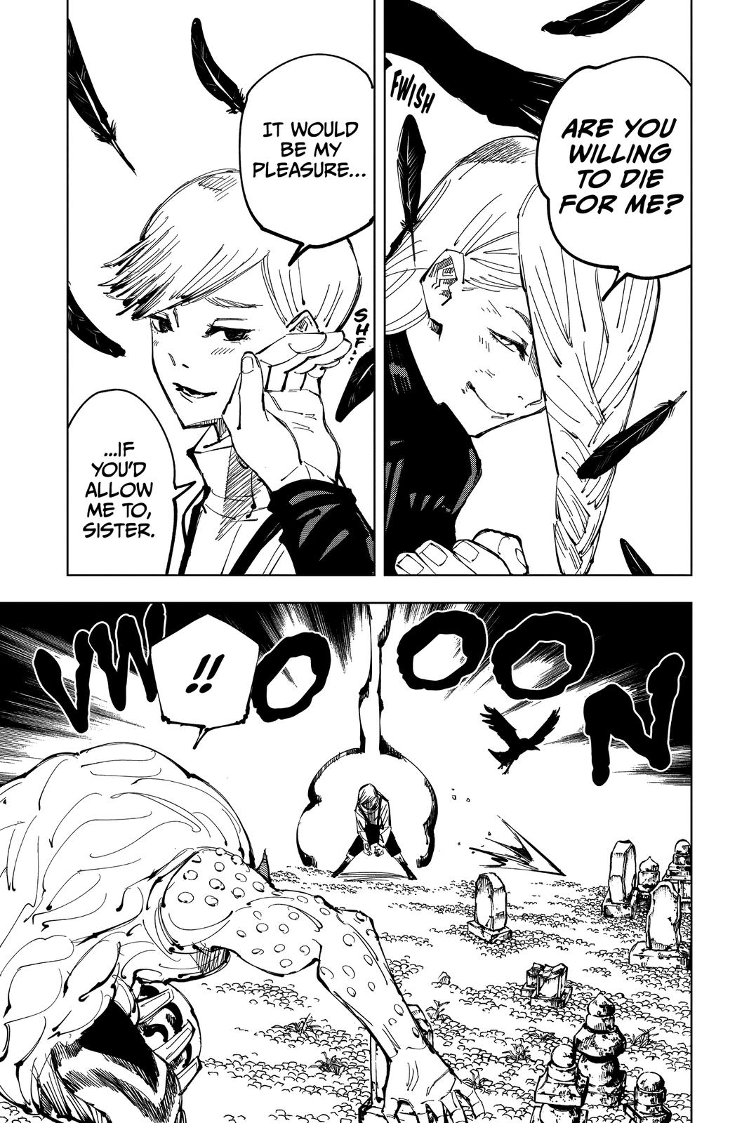 Jujutsu Kaisen Chapter 102 page 11 - Chapter 102: The Shibuya Incident, Part 20