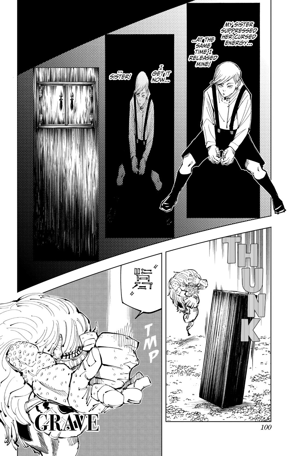 Jujutsu Kaisen Chapter 102 page 12 - Chapter 102: The Shibuya Incident, Part 20