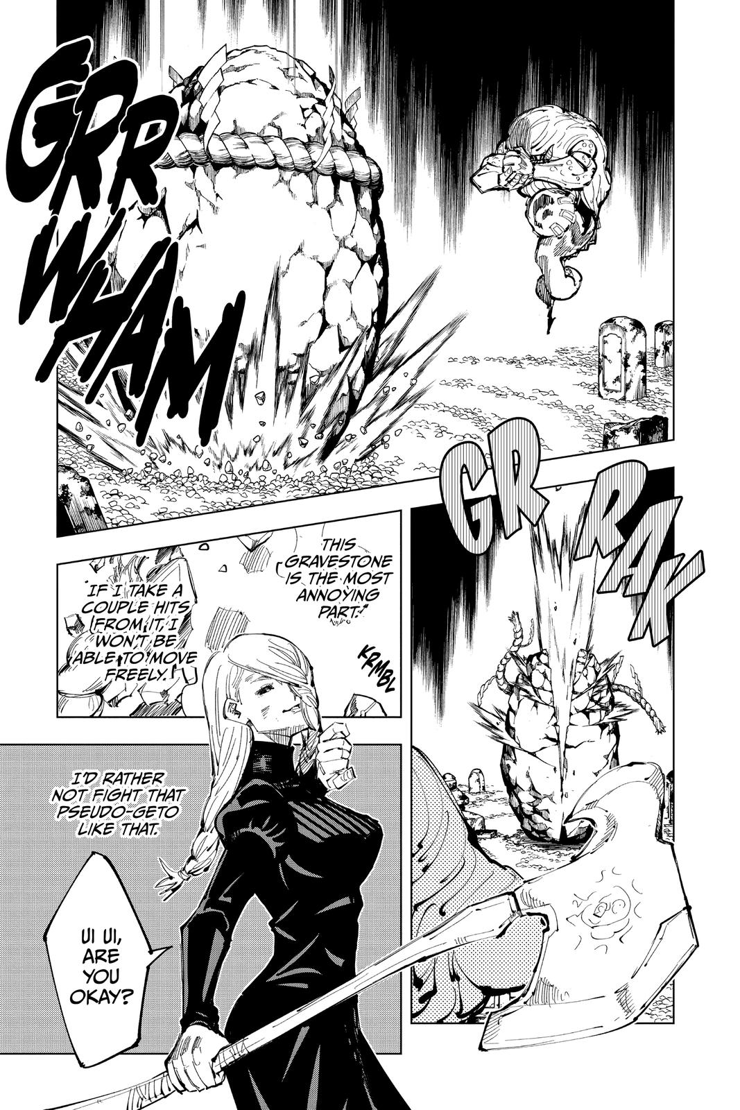 Jujutsu Kaisen Chapter 102 page 9 - Chapter 102: The Shibuya Incident, Part 20