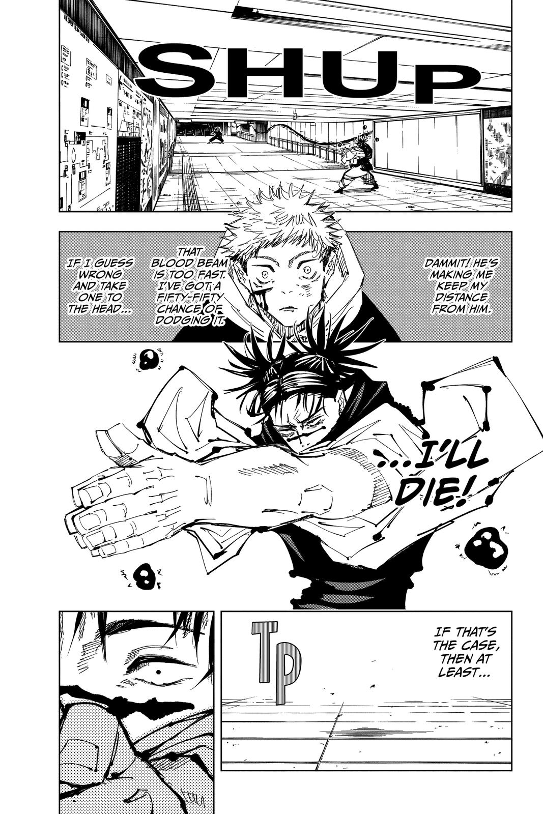 Jujutsu Kaisen Chapter 103 page 3 - Chapter 103: The Shibuya Incident, Part 21