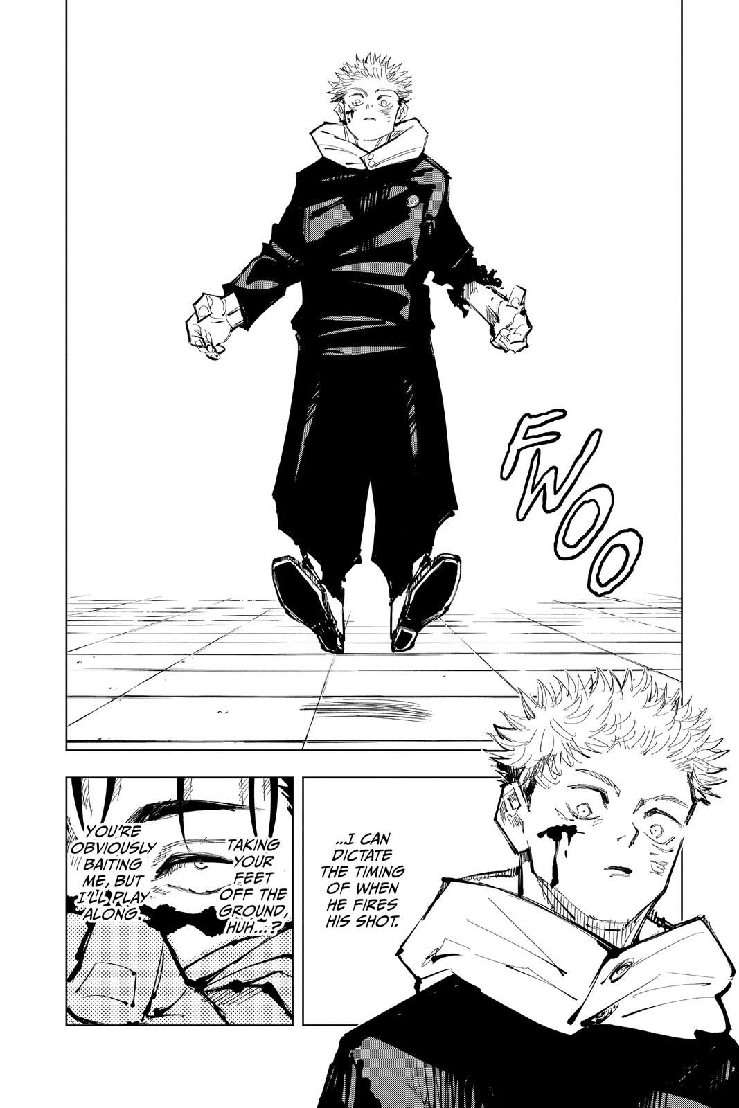 Jujutsu Kaisen Chapter 103 page 4 - Chapter 103: The Shibuya Incident, Part 21