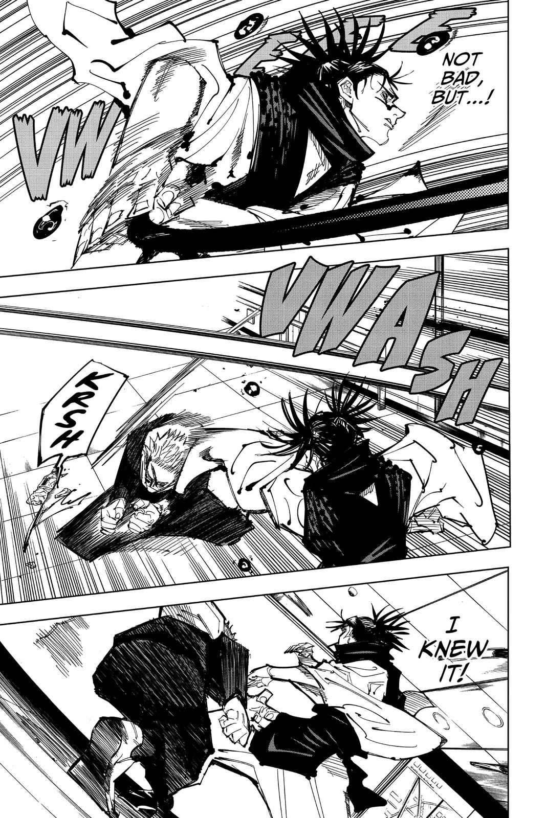 Jujutsu Kaisen Chapter 103 page 7 - Chapter 103: The Shibuya Incident, Part 21