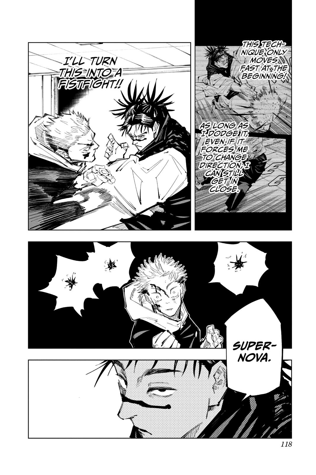 Jujutsu Kaisen Chapter 103 page 8 - Chapter 103: The Shibuya Incident, Part 21