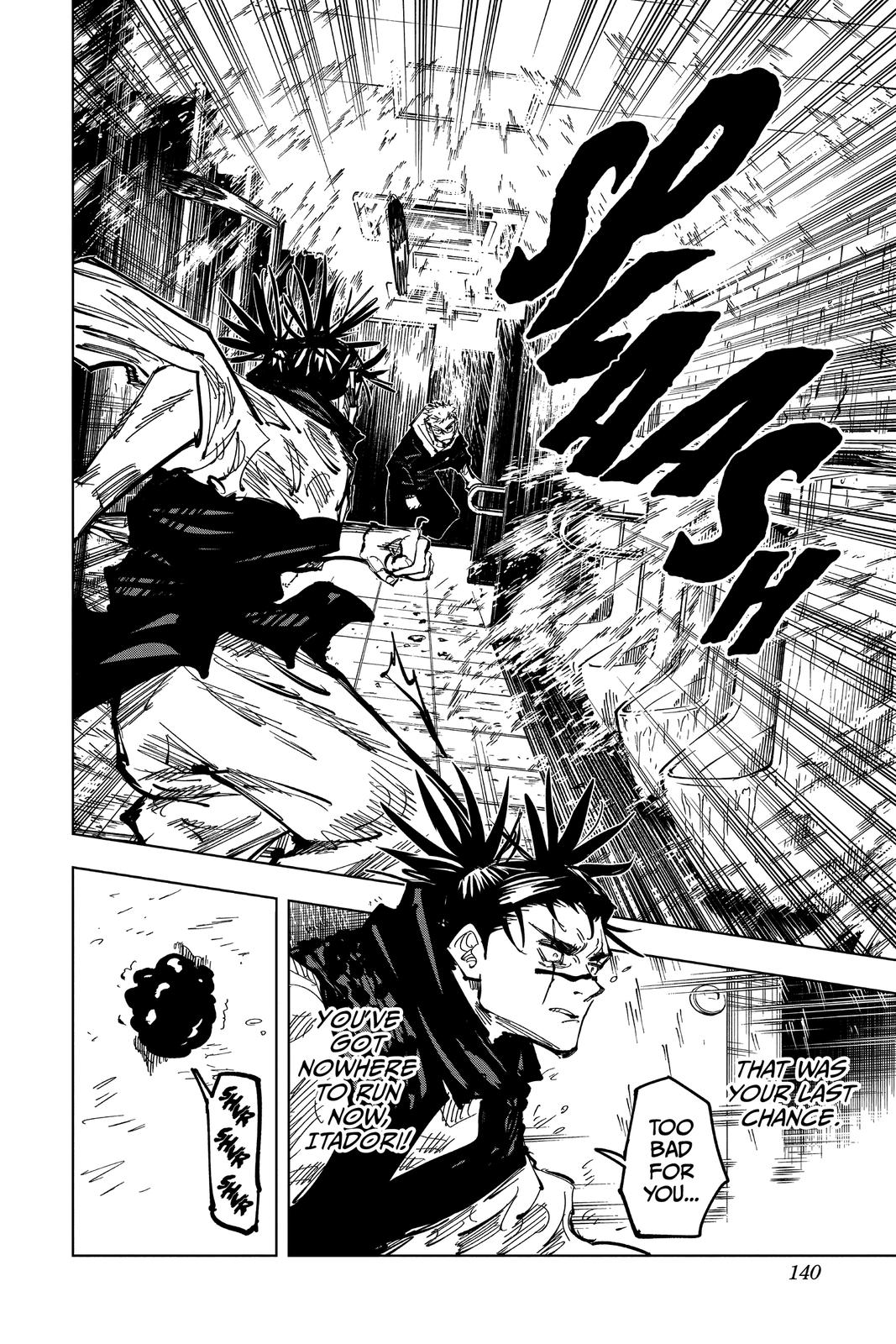 Jujutsu Kaisen Chapter 104 page 10 - Chapter 104: The Shibuya Incident, Part 22