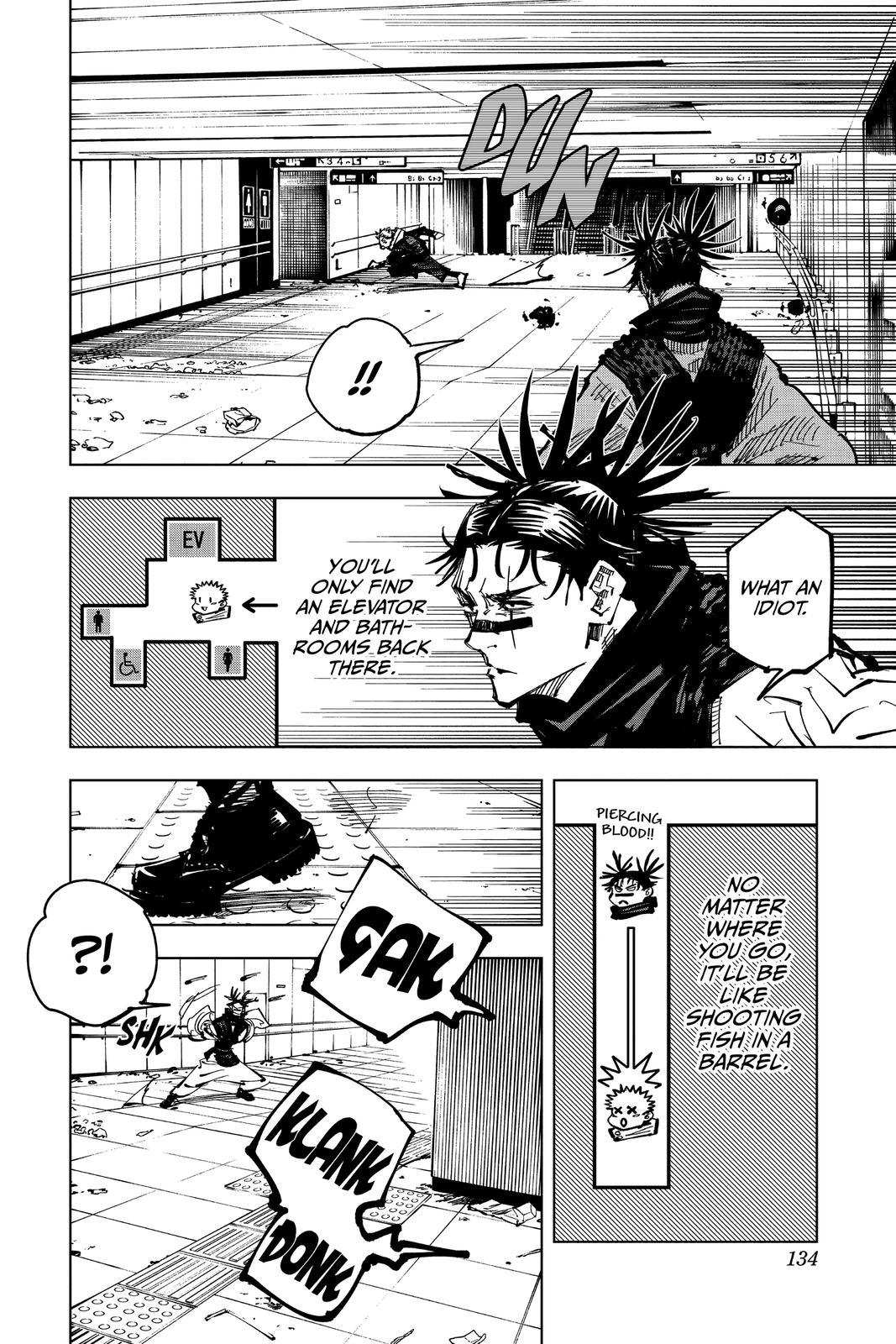 Jujutsu Kaisen Chapter 104 page 4 - Chapter 104: The Shibuya Incident, Part 22
