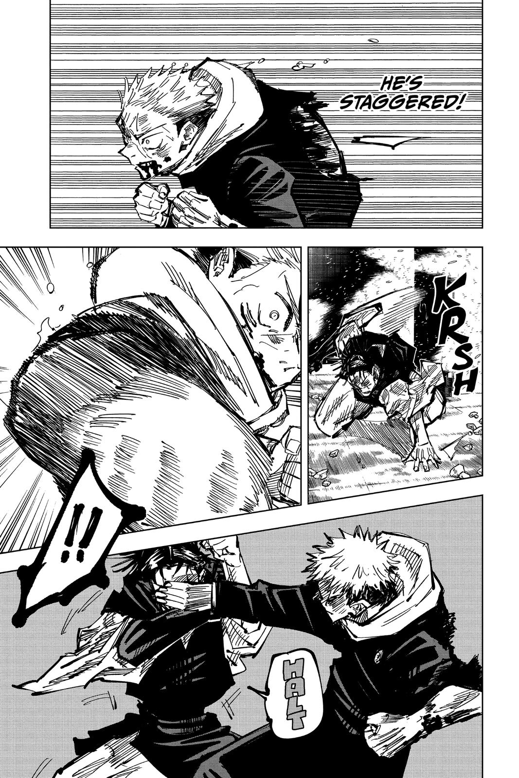 Jujutsu Kaisen Chapter 105 page 13 - Chapter 105: The Shibuya Incident, Part 23
