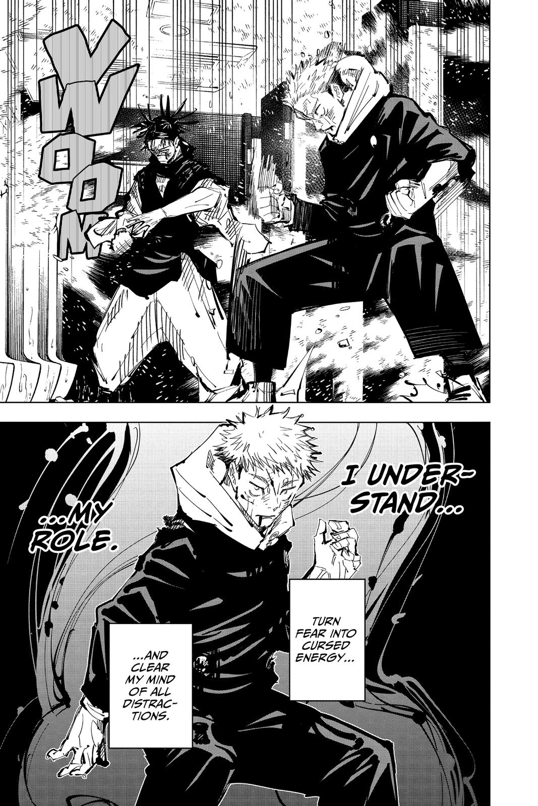 Jujutsu Kaisen Chapter 105 page 3 - Chapter 105: The Shibuya Incident, Part 23