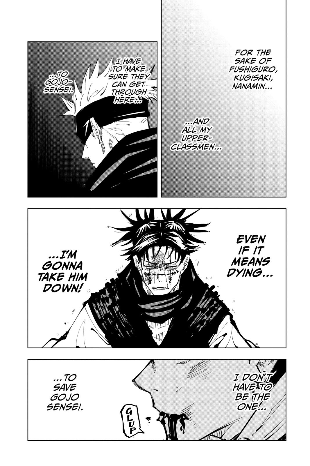 Jujutsu Kaisen Chapter 105 page 4 - Chapter 105: The Shibuya Incident, Part 23