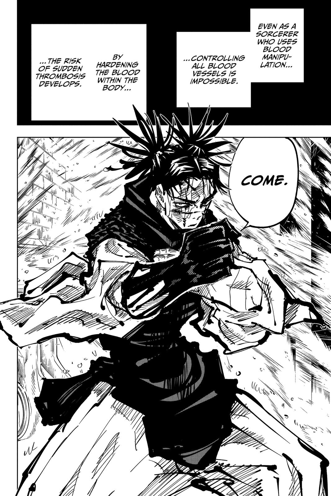 Jujutsu Kaisen Chapter 105 page 6 - Chapter 105: The Shibuya Incident, Part 23