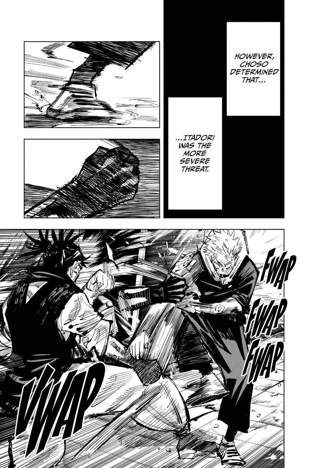 Jujutsu Kaisen Chapter 105 page 7 - Chapter 105: The Shibuya Incident, Part 23