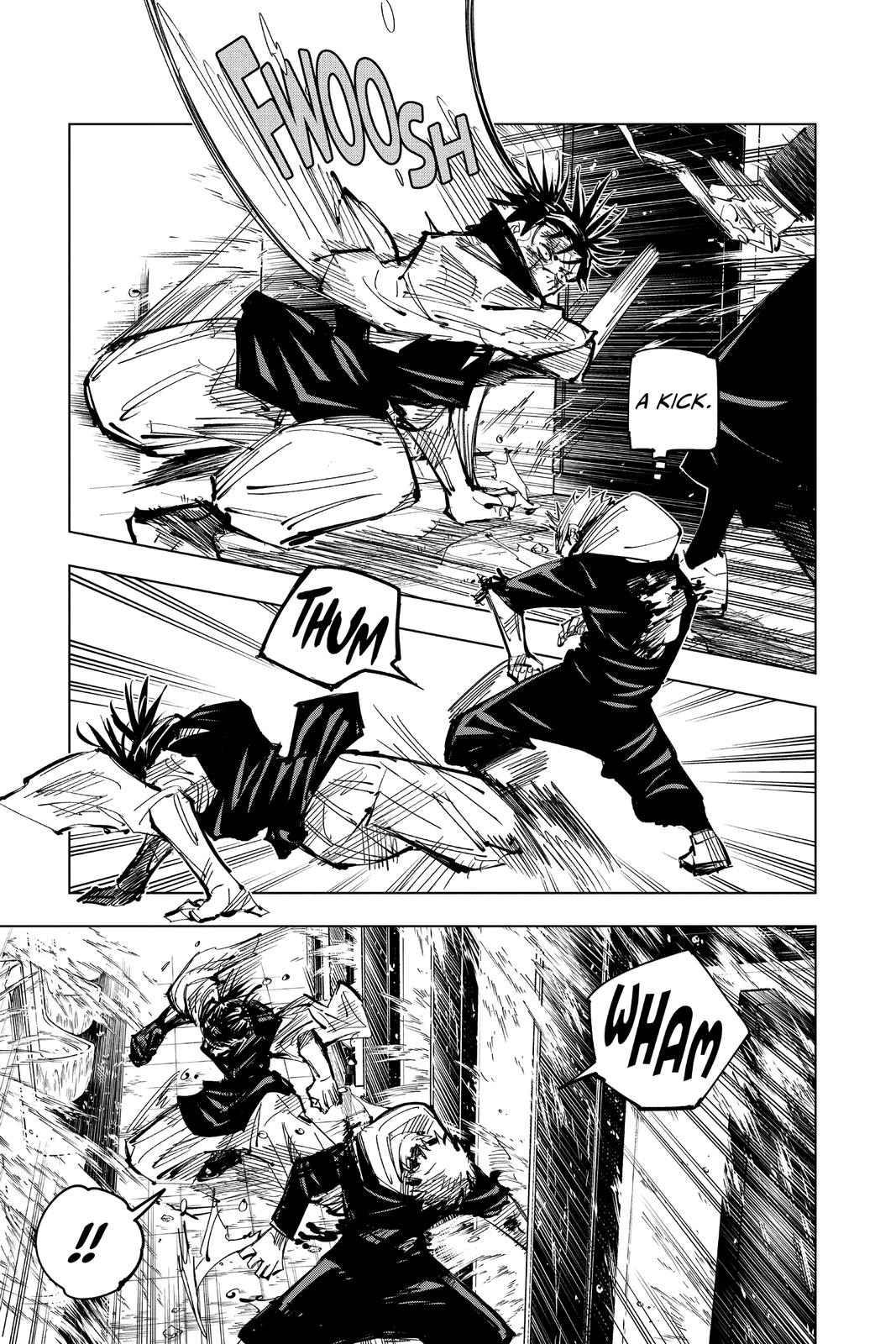 Jujutsu Kaisen Chapter 105 page 9 - Chapter 105: The Shibuya Incident, Part 23