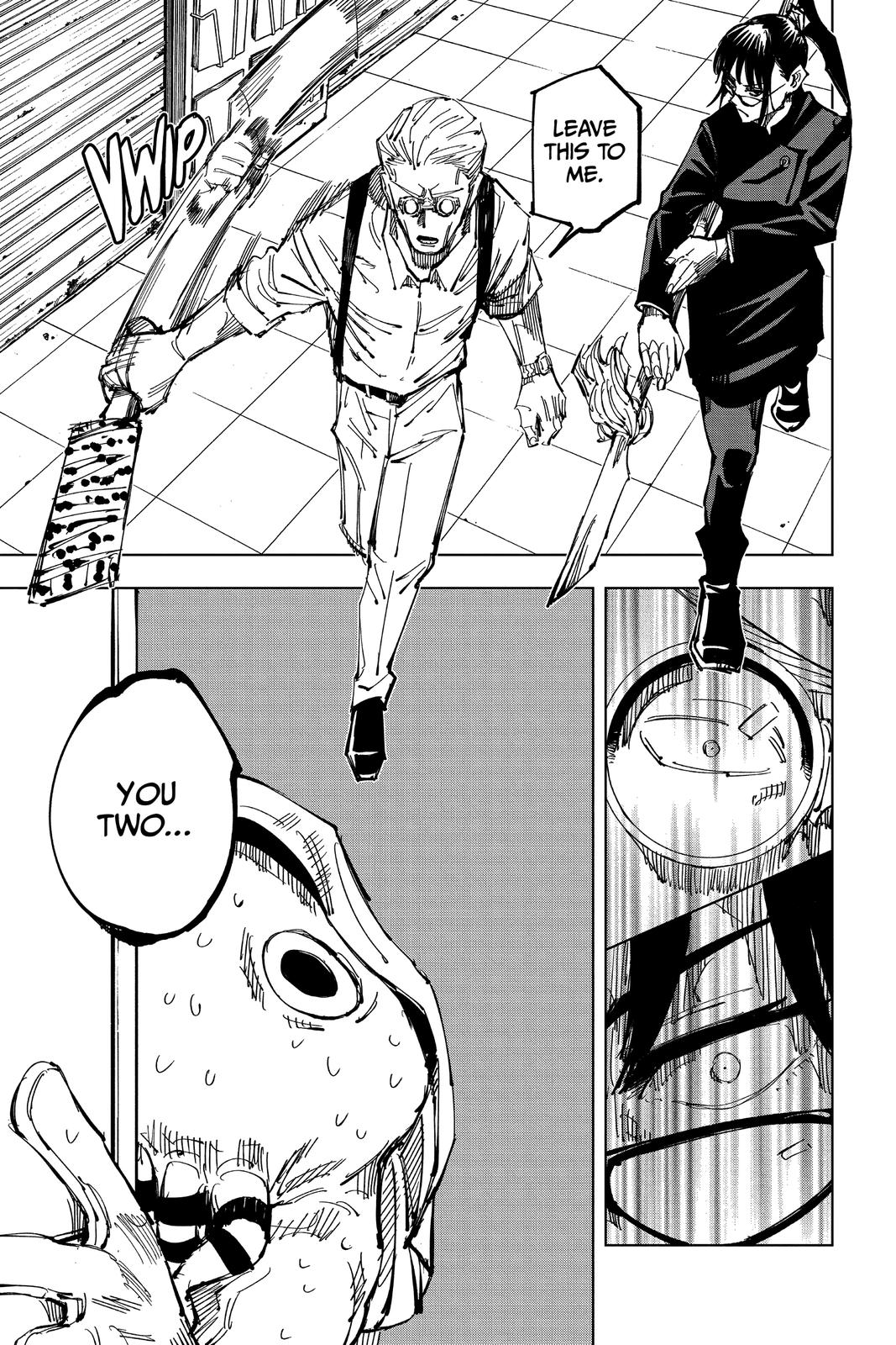 Jujutsu Kaisen Chapter 106 page 11 - Chapter 106: The Shibuya Incident, Part 24