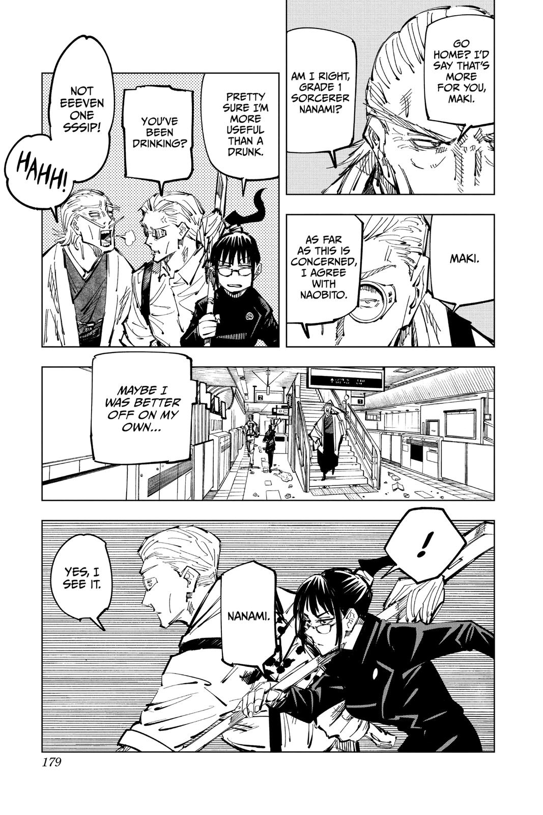 Jujutsu Kaisen Chapter 106 page 9 - Chapter 106: The Shibuya Incident, Part 24