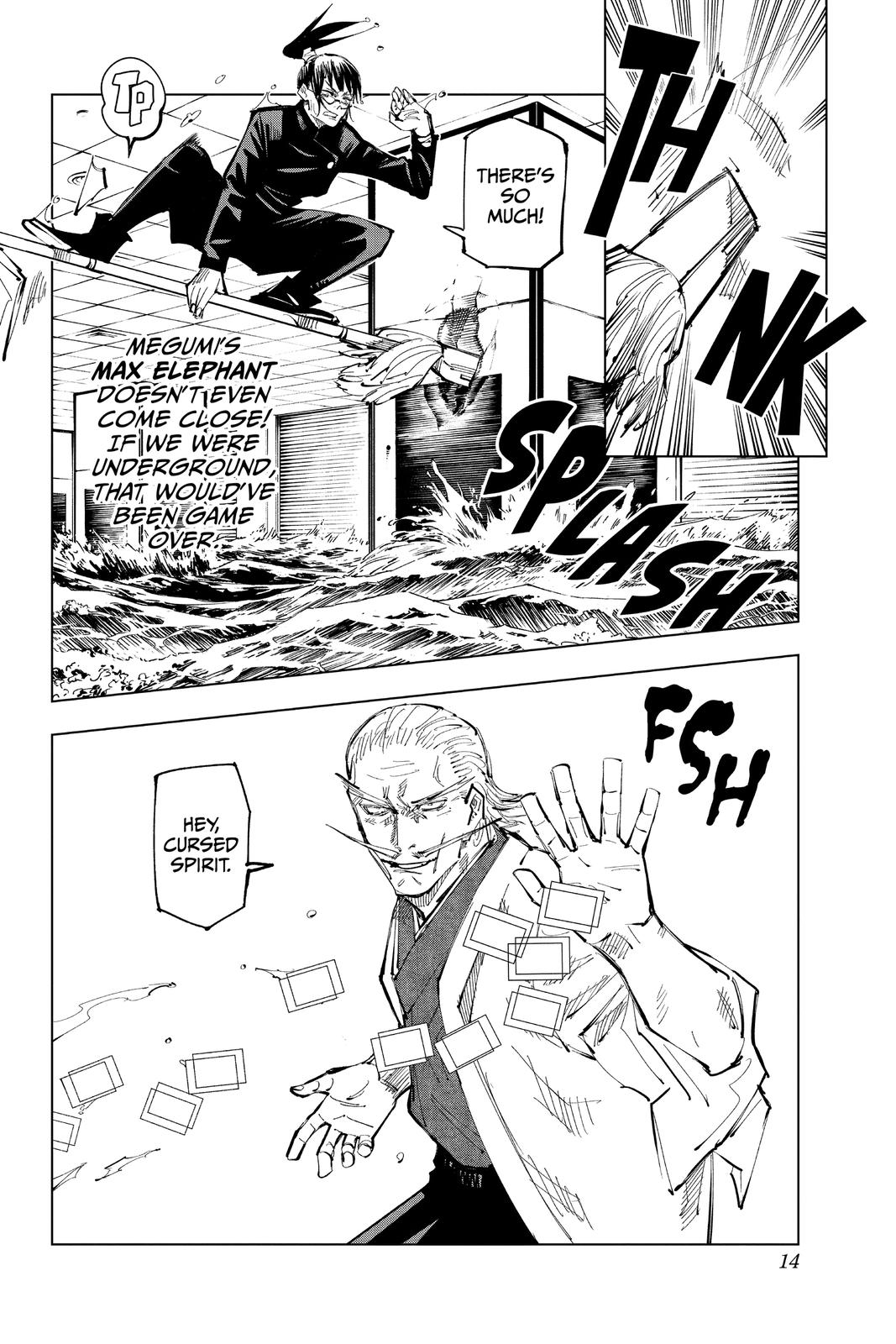 Jujutsu Kaisen Chapter 107 page 12 - Chapter 107: The Shibuya Incident, Part 25