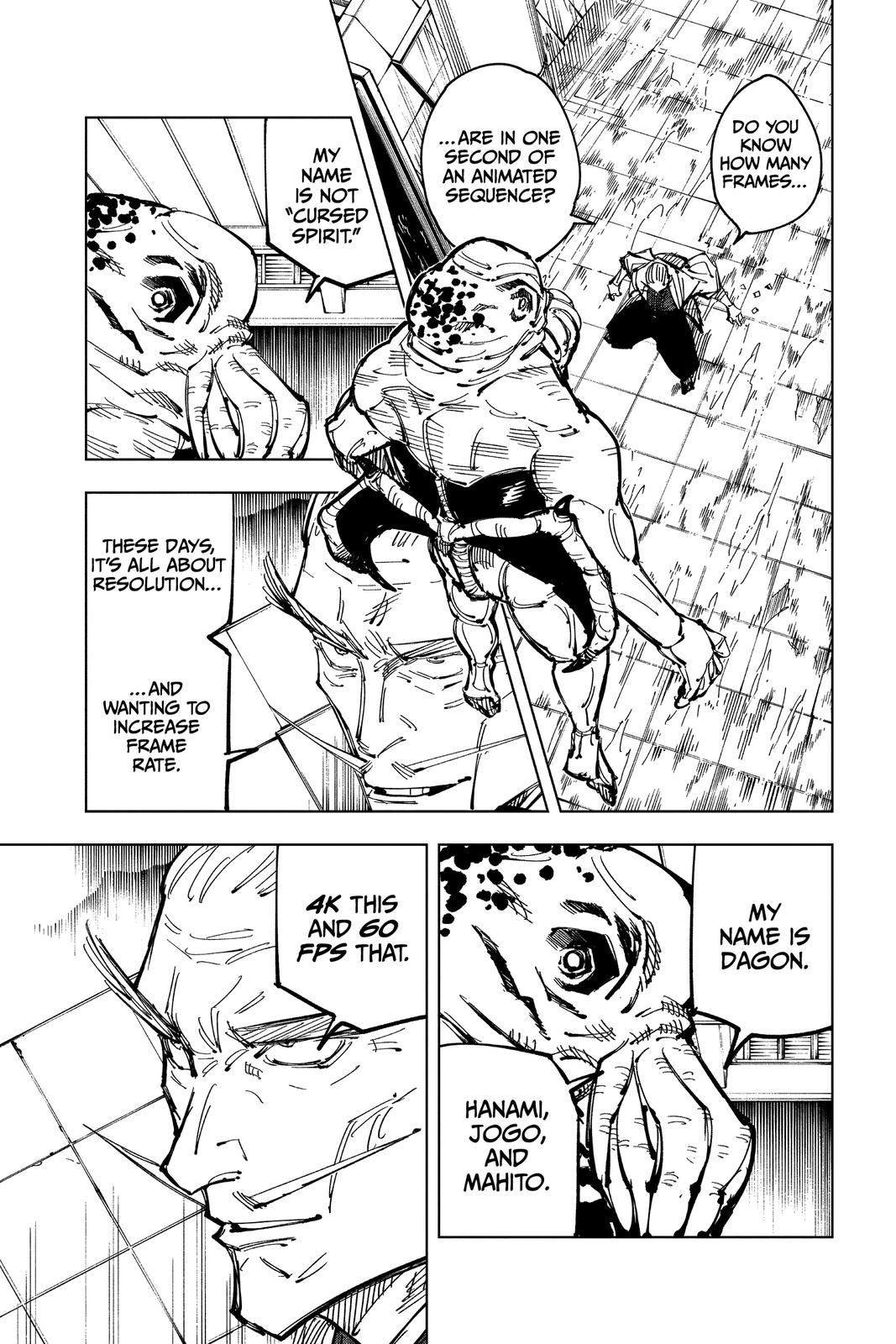 Jujutsu Kaisen Chapter 107 page 13 - Chapter 107: The Shibuya Incident, Part 25