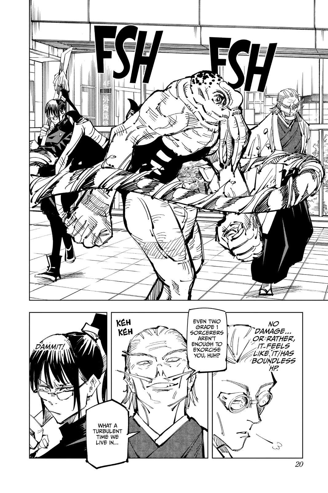 Jujutsu Kaisen Chapter 107 page 18 - Chapter 107: The Shibuya Incident, Part 25