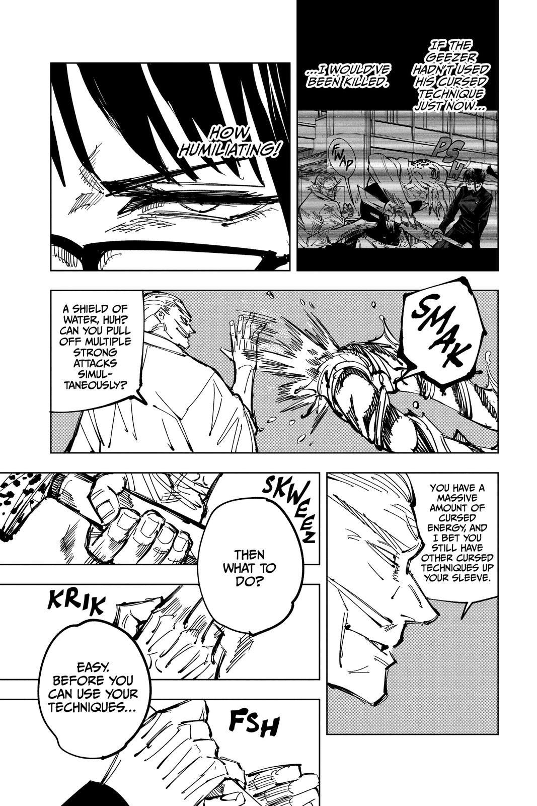 Jujutsu Kaisen Chapter 107 page 19 - Chapter 107: The Shibuya Incident, Part 25
