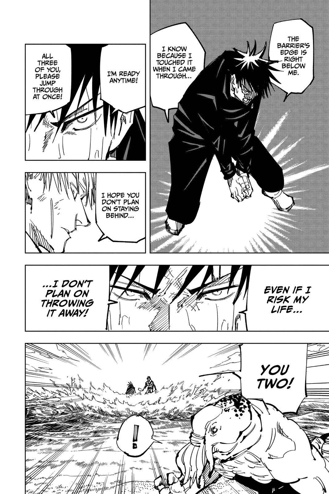 Jujutsu Kaisen Chapter 109 page 14 - Chapter 109: The Shibuya Incident, Part 27