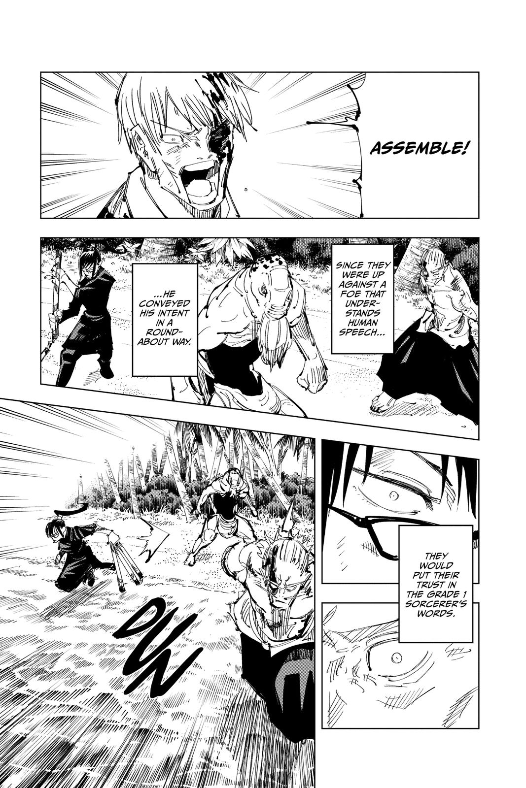 Jujutsu Kaisen Chapter 109 page 15 - Chapter 109: The Shibuya Incident, Part 27