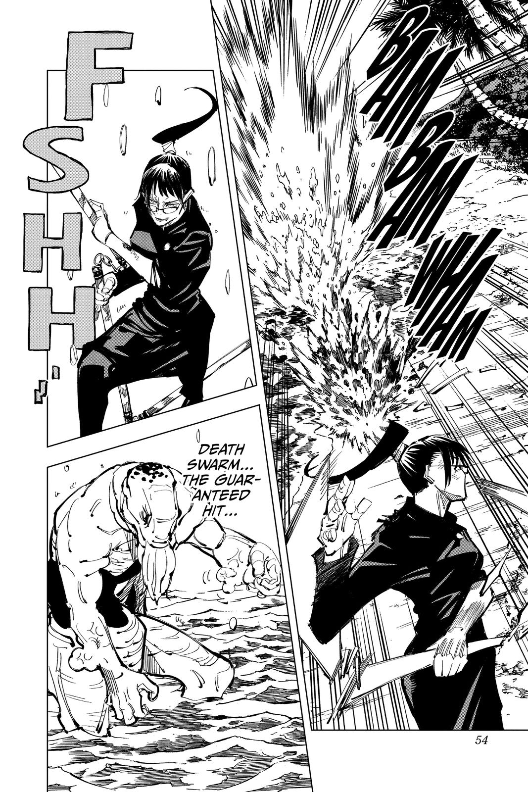 Jujutsu Kaisen Chapter 109 page 4 - Chapter 109: The Shibuya Incident, Part 27