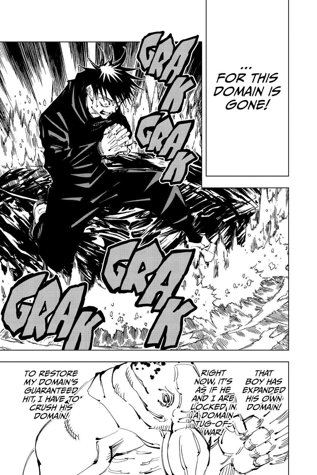 Jujutsu Kaisen Chapter 109 page 5 - Chapter 109: The Shibuya Incident, Part 27
