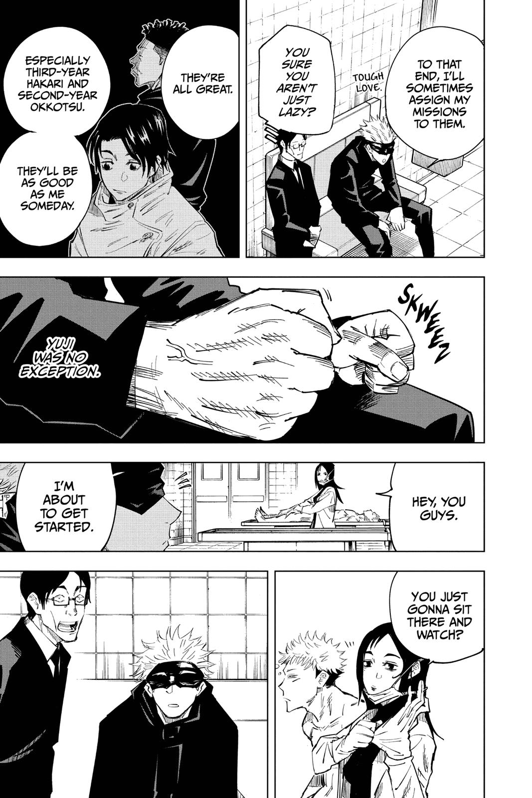 Jujutsu Kaisen Chapter 11 page 15 - Chapter 11: A Dream
