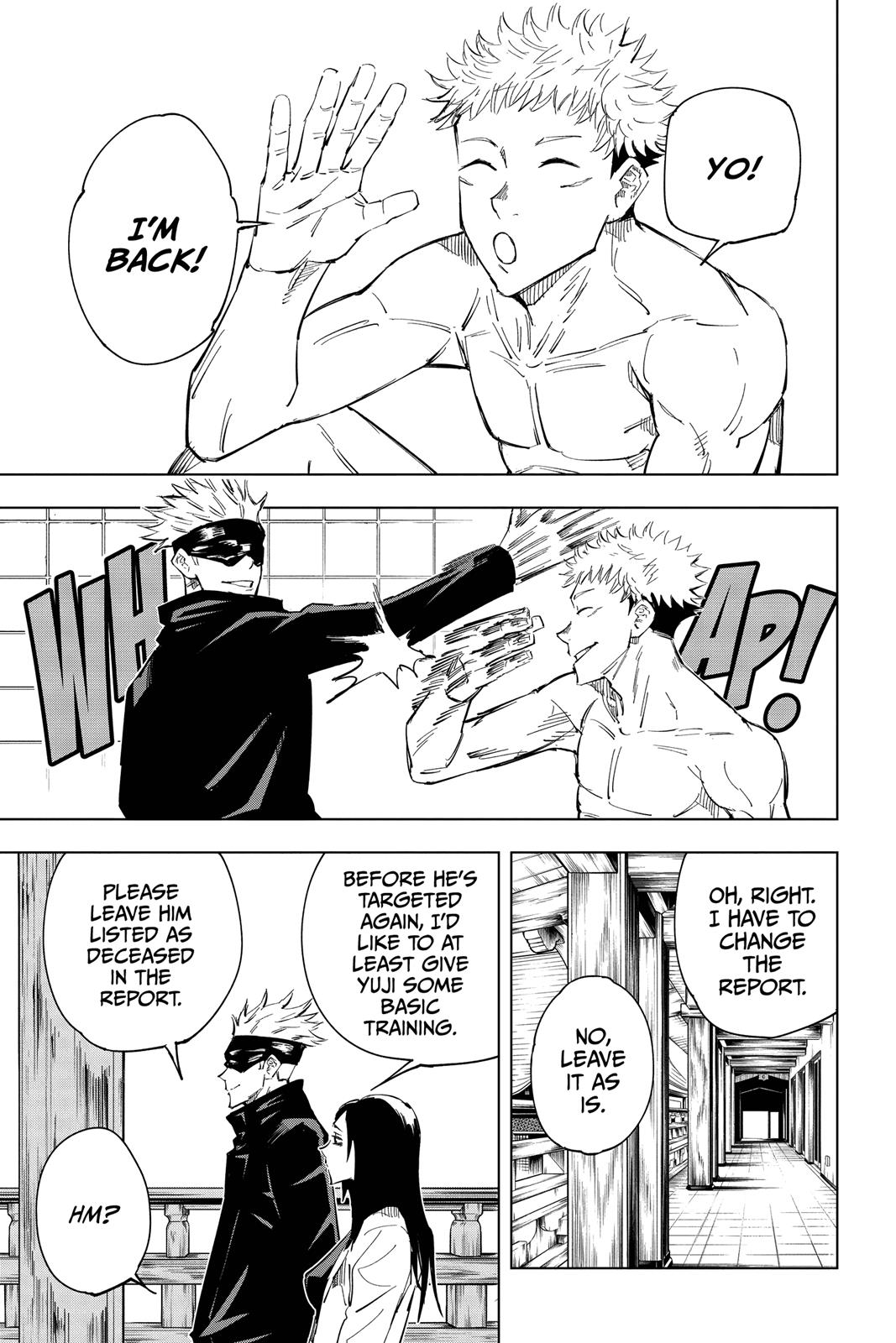 Jujutsu Kaisen Chapter 11 page 17 - Chapter 11: A Dream