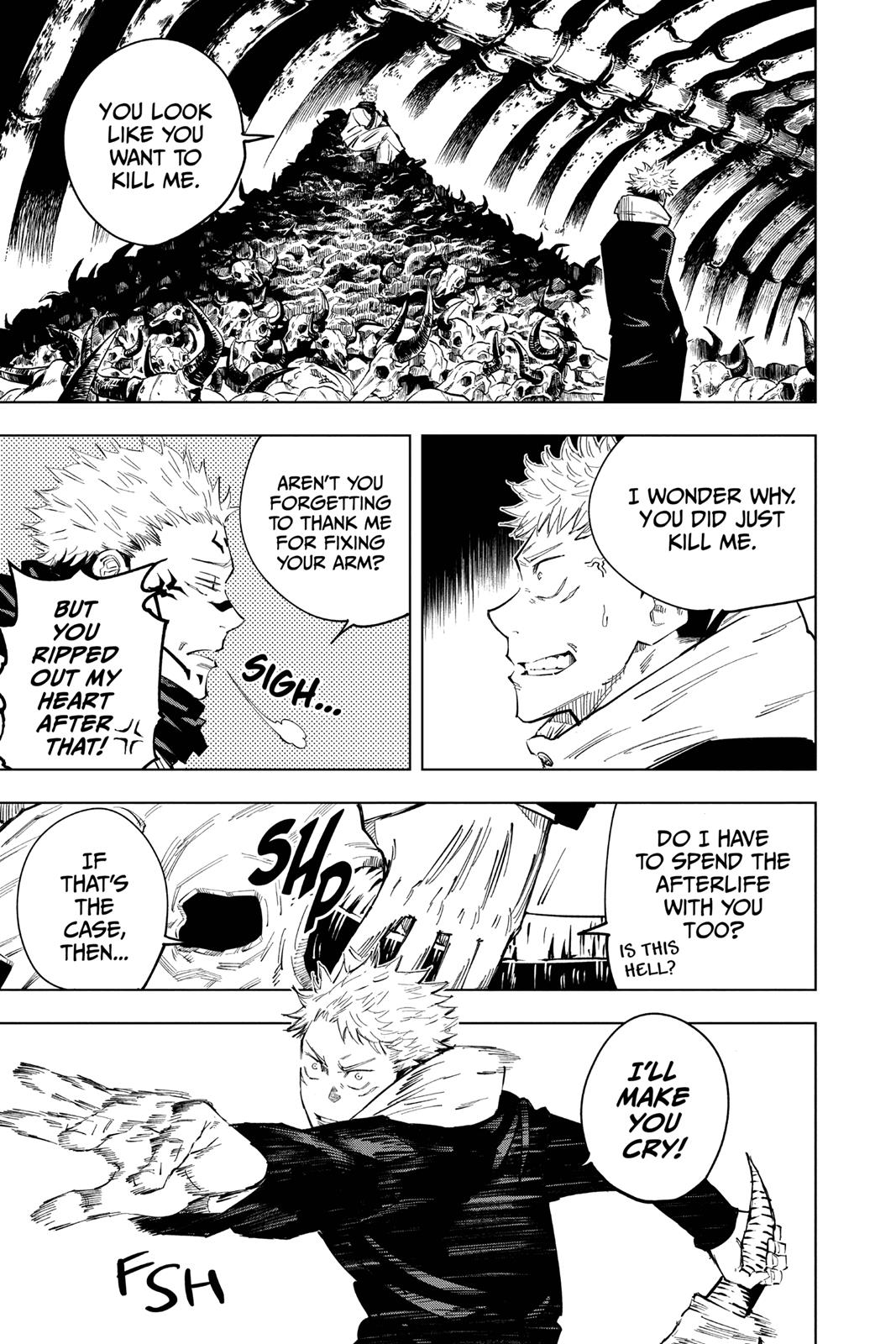 Jujutsu Kaisen Chapter 11 page 3 - Chapter 11: A Dream
