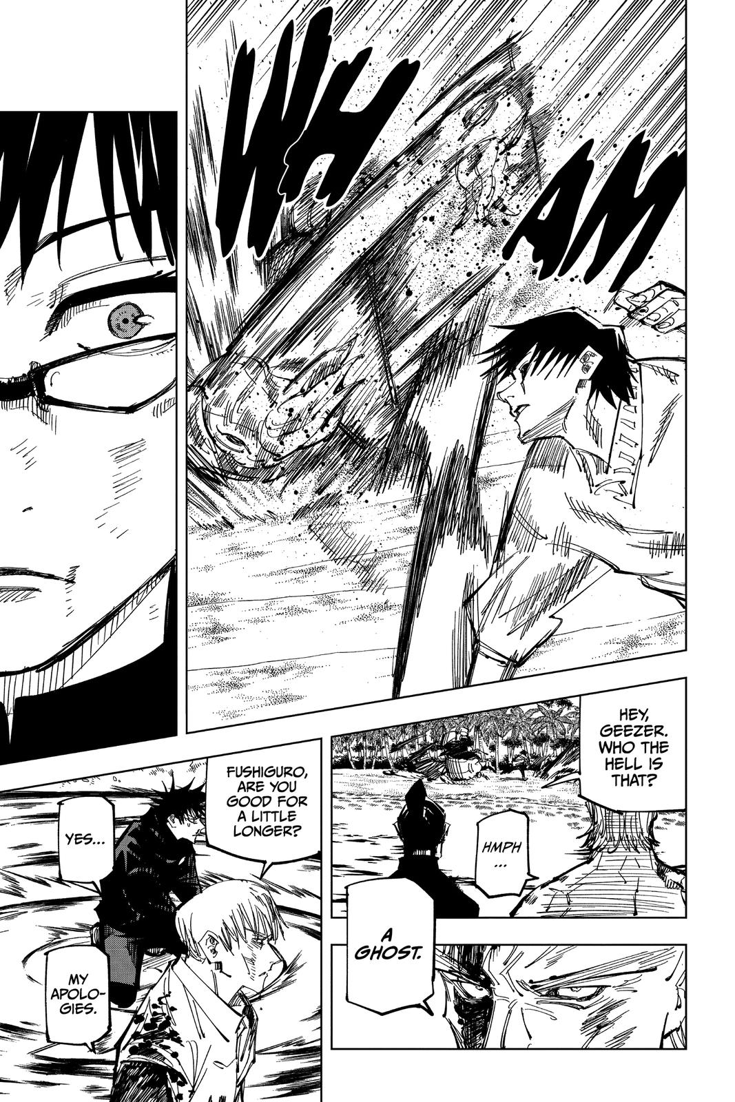 Jujutsu Kaisen Chapter 110 page 14 - Chapter 110: The Shibuya Incident, Part 28