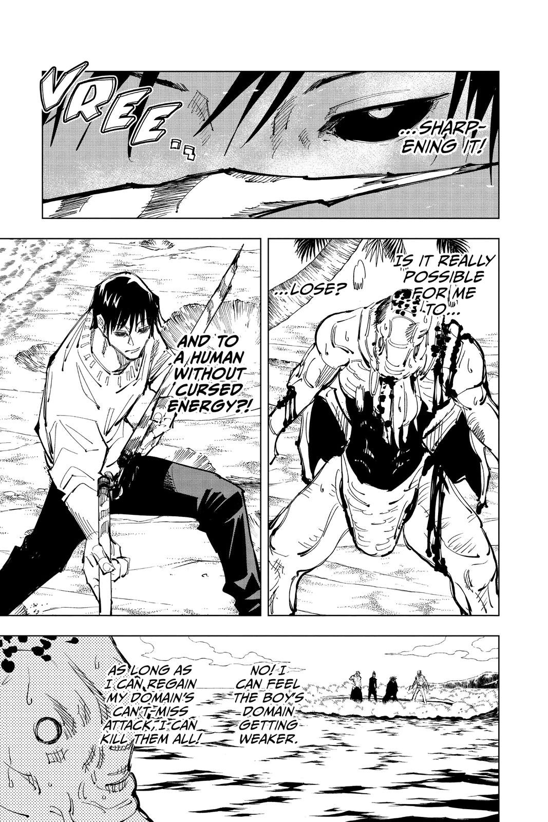 Jujutsu Kaisen Chapter 110 page 16 - Chapter 110: The Shibuya Incident, Part 28