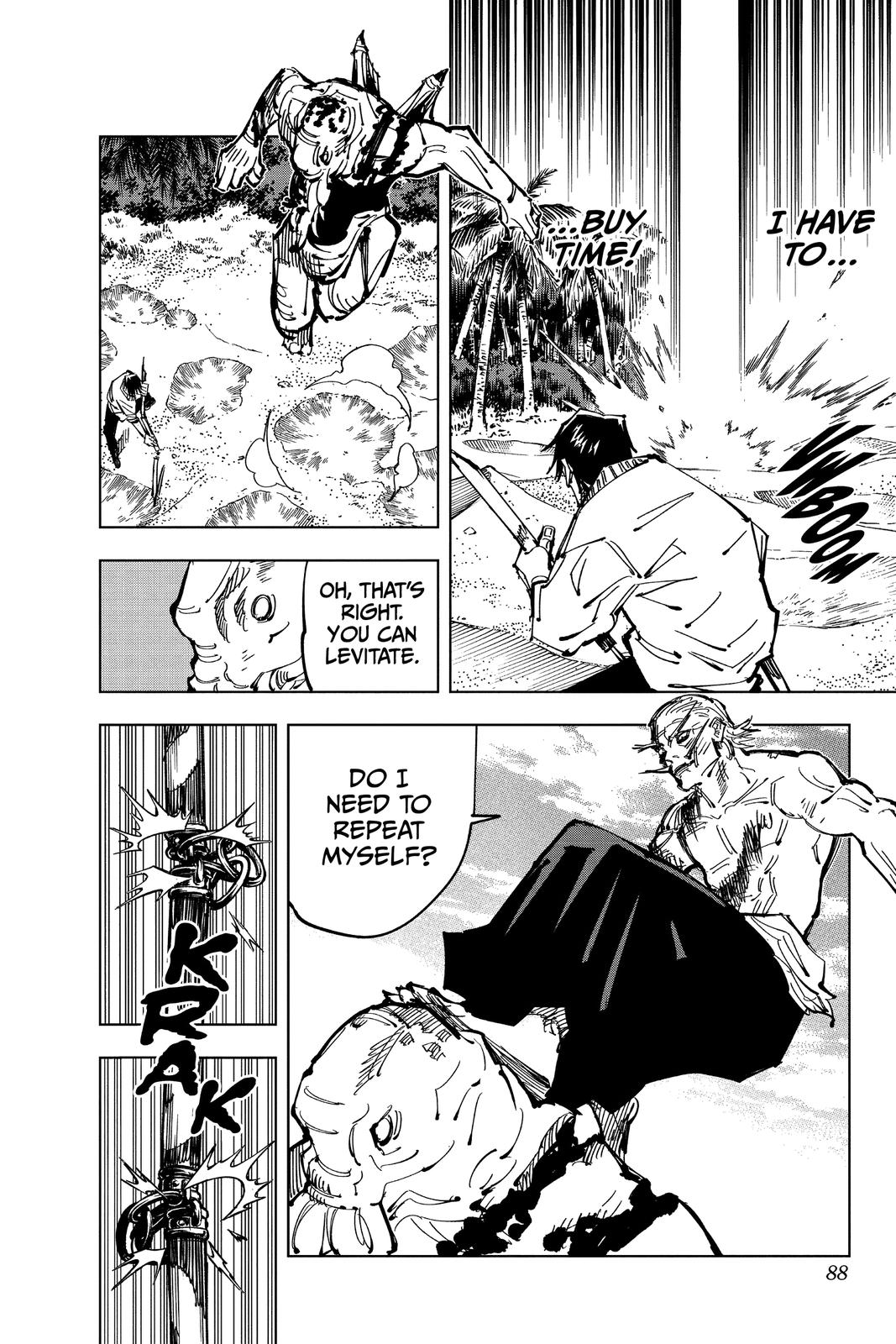 Jujutsu Kaisen Chapter 110 page 17 - Chapter 110: The Shibuya Incident, Part 28