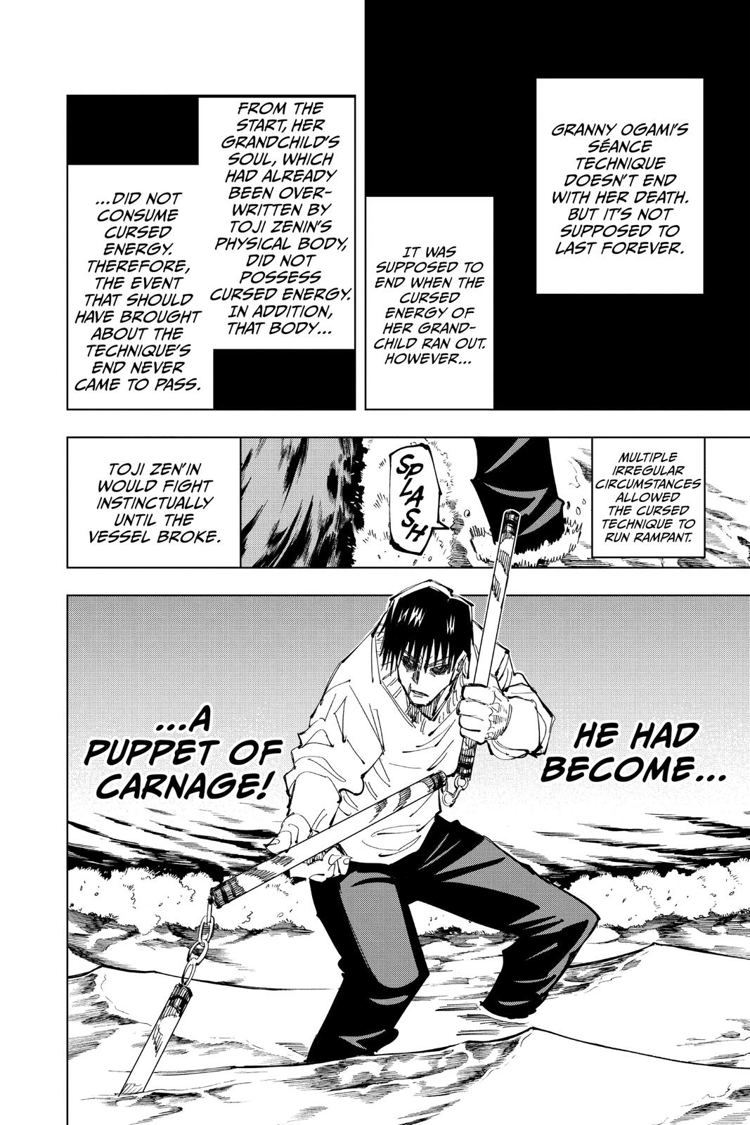 Jujutsu Kaisen Chapter 110 page 6 - Chapter 110: The Shibuya Incident, Part 28