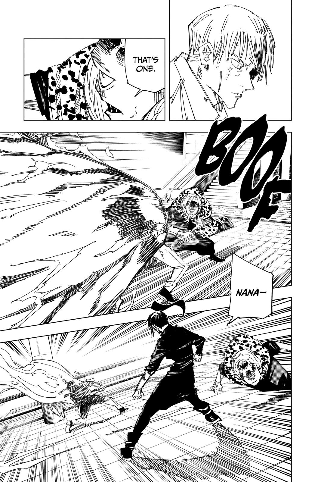 Jujutsu Kaisen Chapter 111 page 11 - Chapter 111: The Shibuya Incident, Part 29