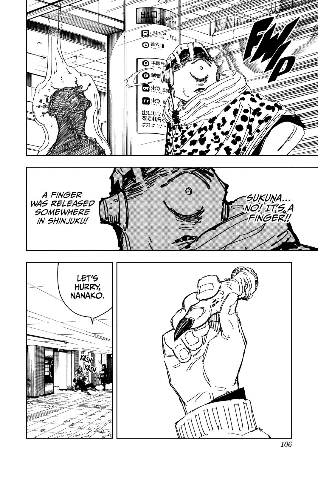 Jujutsu Kaisen Chapter 111 page 16 - Chapter 111: The Shibuya Incident, Part 29
