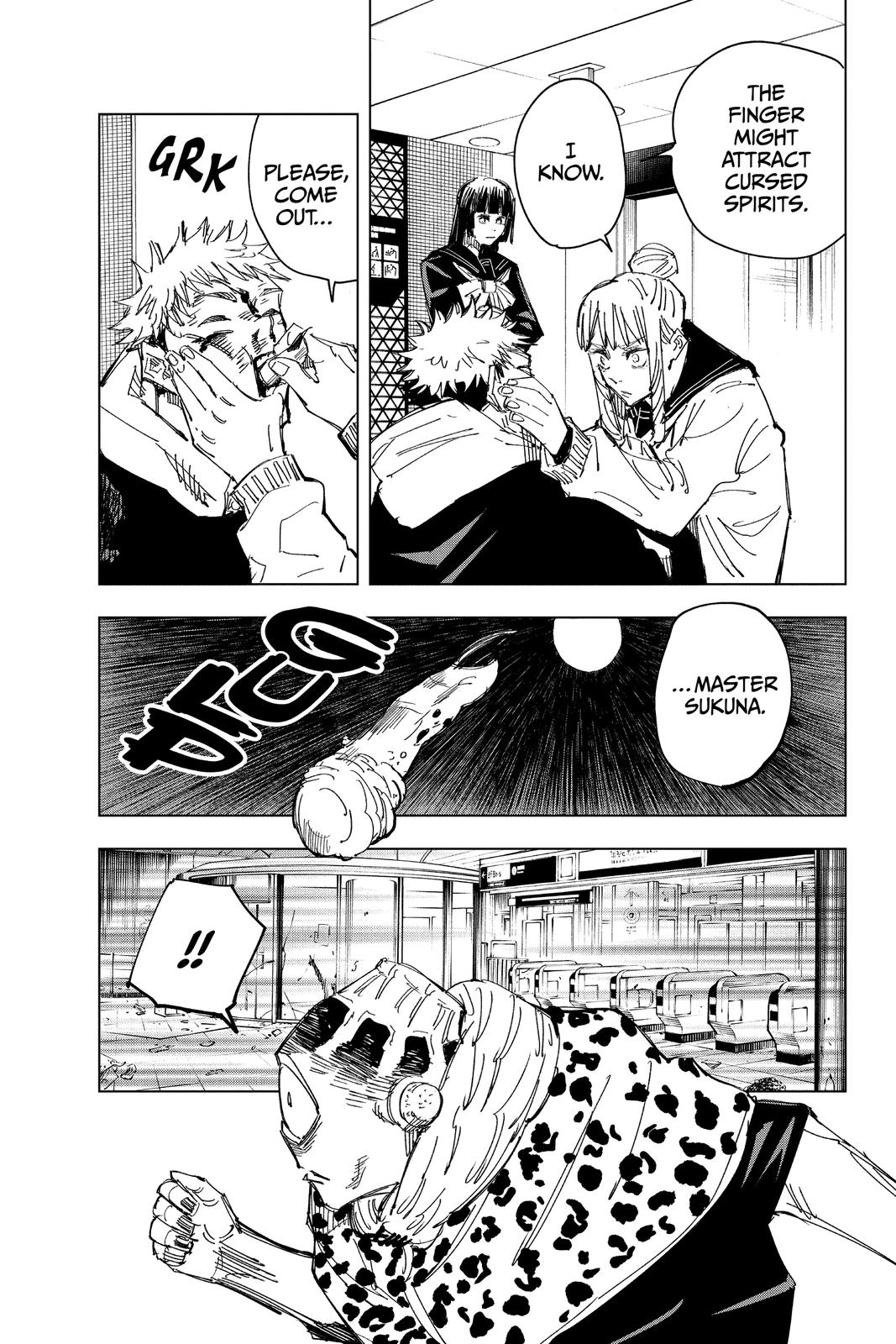 Jujutsu Kaisen Chapter 111 page 17 - Chapter 111: The Shibuya Incident, Part 29