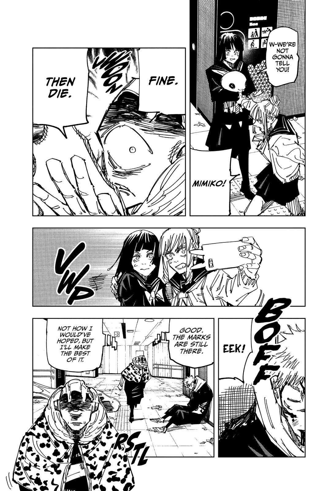 Jujutsu Kaisen Chapter 111 page 19 - Chapter 111: The Shibuya Incident, Part 29
