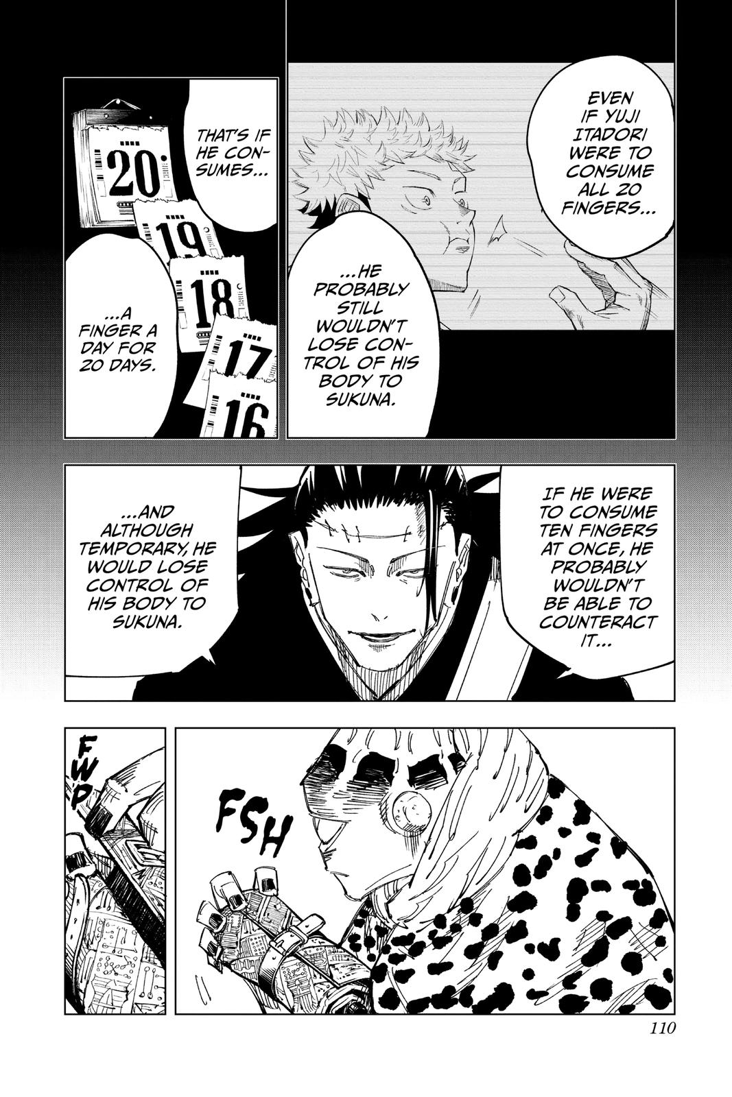 Jujutsu Kaisen Chapter 111 page 20 - Chapter 111: The Shibuya Incident, Part 29